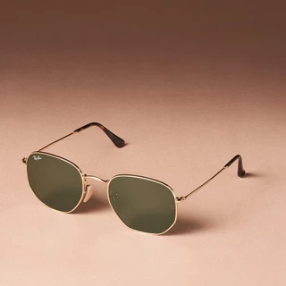 Ray-Ban Hexagonal - RB3548N 001 -sunglasses แว่นกันแดด