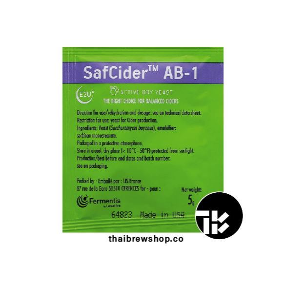 Fermentis Safcider AB-1 BALANCED Cider Yeast