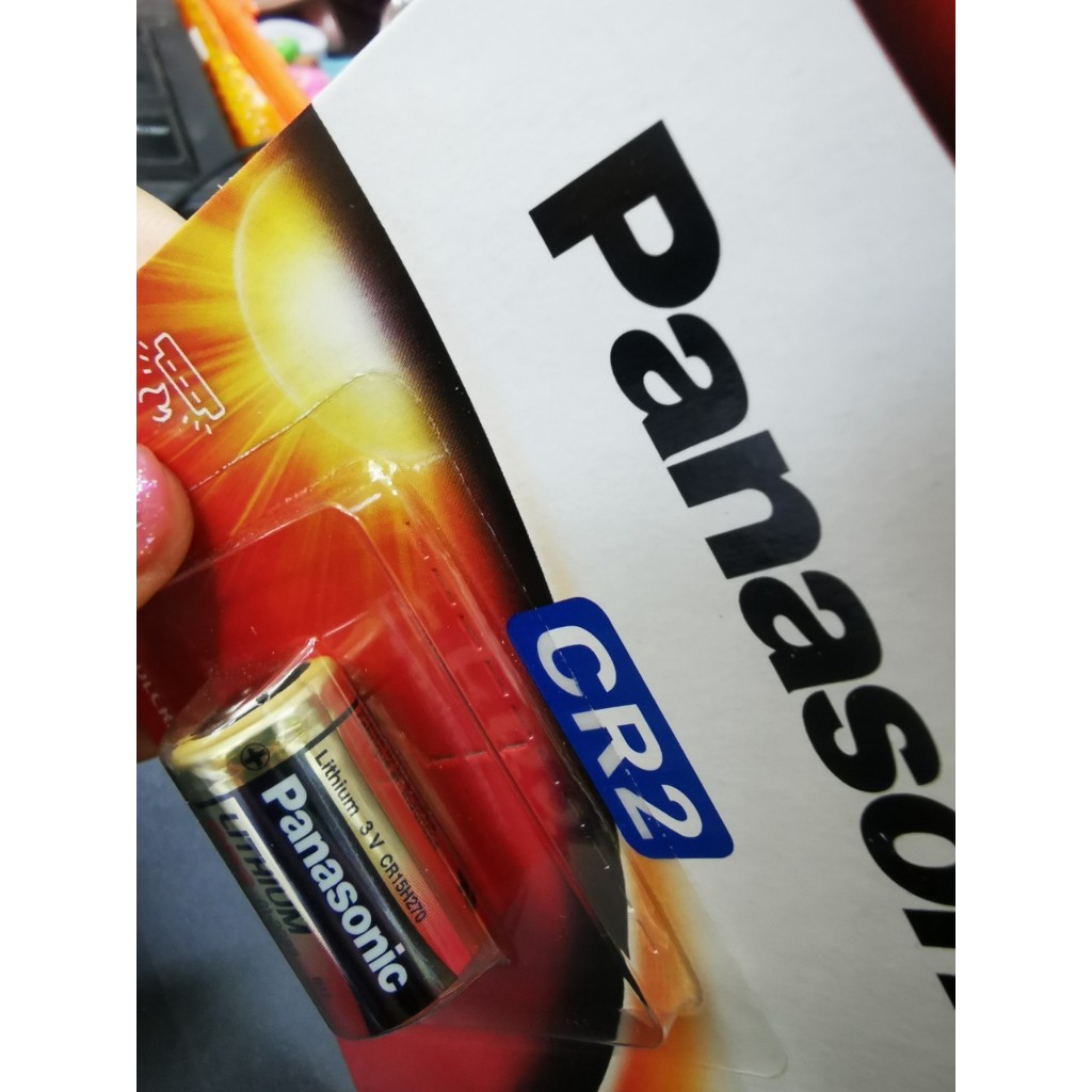 Pana CR2 -Panasonic CR2W Lithium 3V ถ่านกล้อง - สินค้าแท้ ประกันศูนย์พานาโซนิค - รูปที่ 2