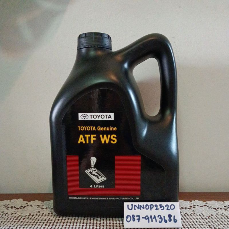น้ำมันเกียร์โตโยต้าATF WS แท้ศูนย์