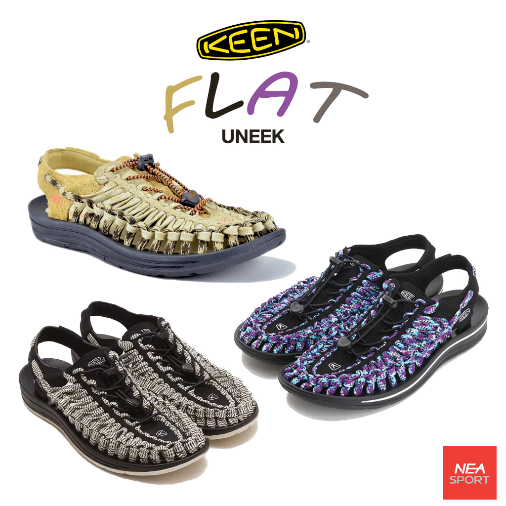 [ลด30% เก็บโค้ด 2509FASHDD] KEEN Men's UNEEK FLAT รุ่นใหม่ รองเท้า คีน แท้ รุ่นฮิต ผู้ชาย
