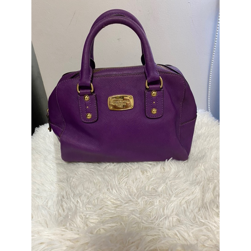 กระเป๋าMK ทรงหมอนสีม่วง