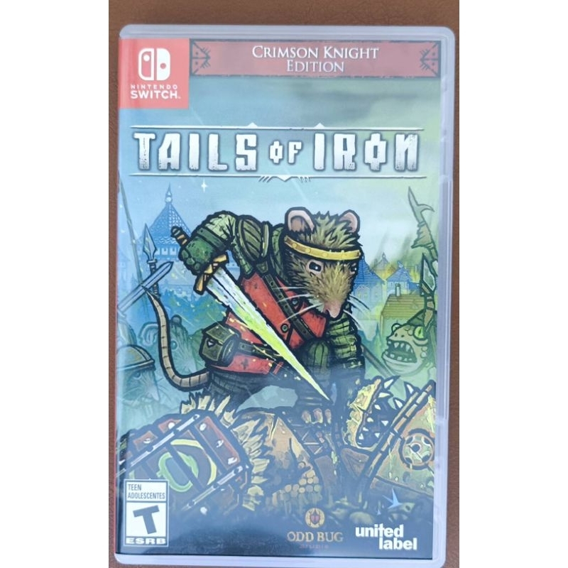 NSW Tails of Iron Nintendo Switch 
แผ่นเกมส์แท้
มือสอง ของแท้คะ