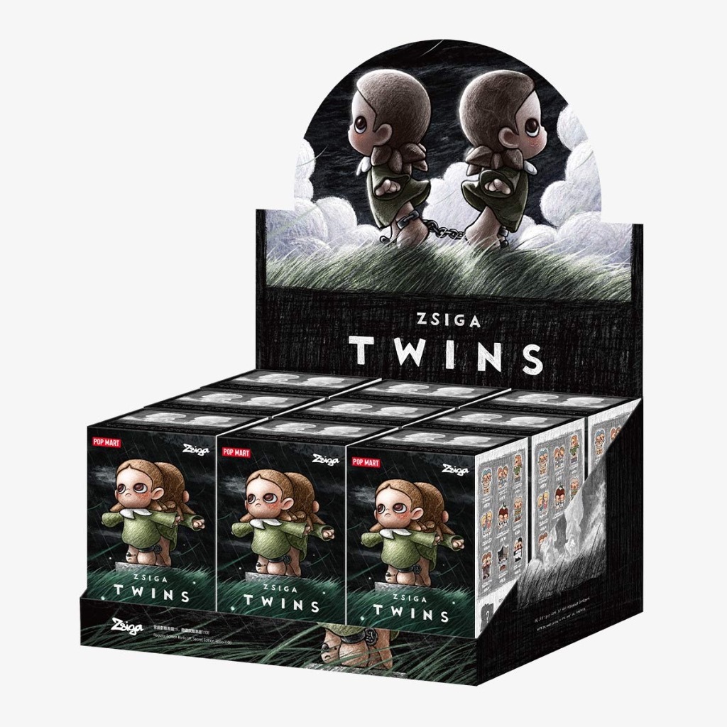 กล่องสุ่ม POPMART Blindbox Zsiga Twins Series