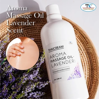 Thaicream นวดอโรม่า น้ำมันนวดตัว น้ำมันสปา นวดอโรมา ลาเวนเดอร์ Aroma Massage Oil Lavender Scent