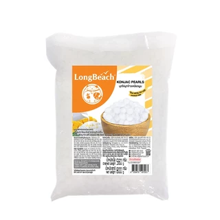 ลองบีชบุกข้าวเหนียวมูน (800 g) LongBeach Thai Sticky Rice with Coconut Milk Konjac บุกไข่มุก/ บุกในน้ำเชื่อม