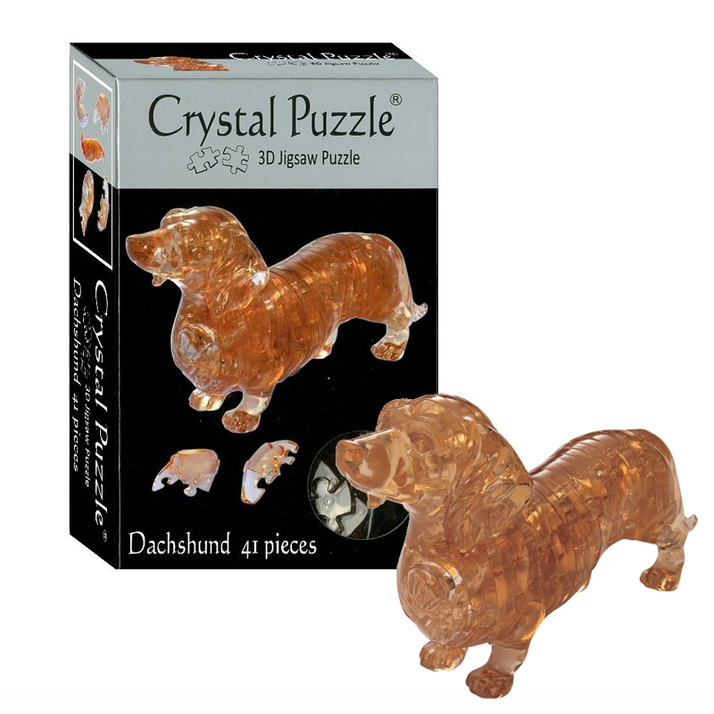 3D Crystal Puzzle ของเล่นตัวต่อสามมิติ Dog ของแท้100% รูปที่ 7