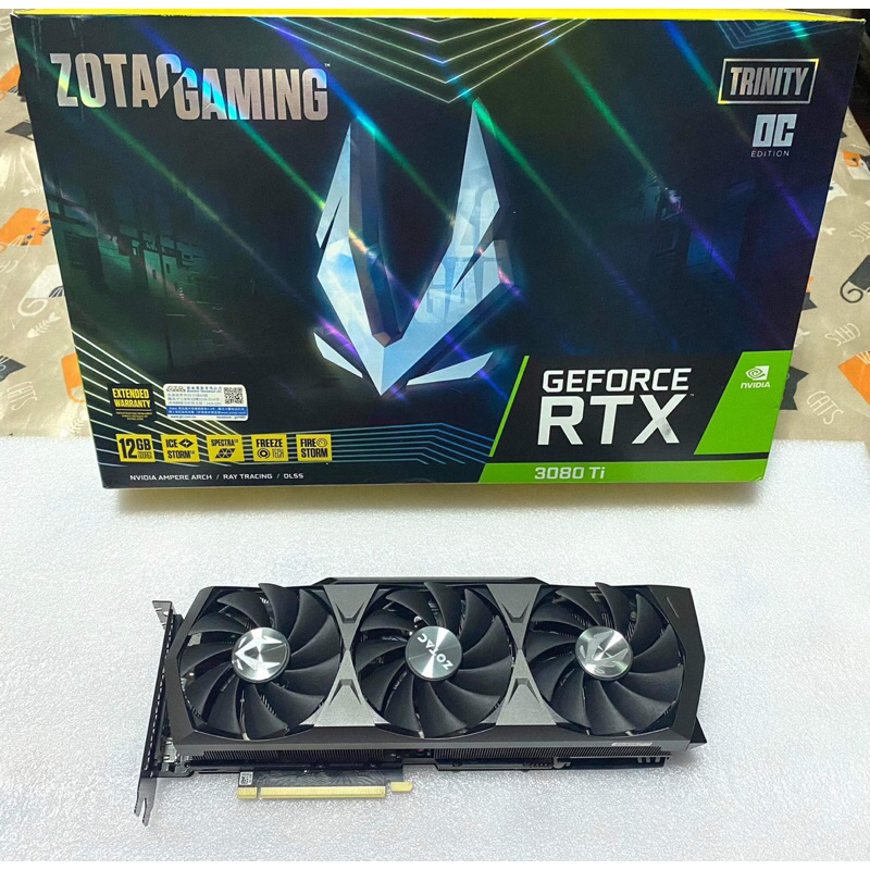 มือ2 3080ti Zotac ประกันนอกตีหมด สภาพสวย