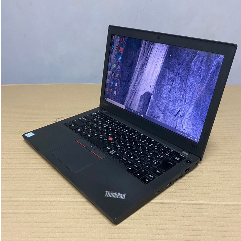 โน๊ตบุ๊คมือสอง Notebook Lenovo X270 Core i3gen7(RAM:8GB/M2 SSD:256GB) ขนาด13.3 นิ้ว