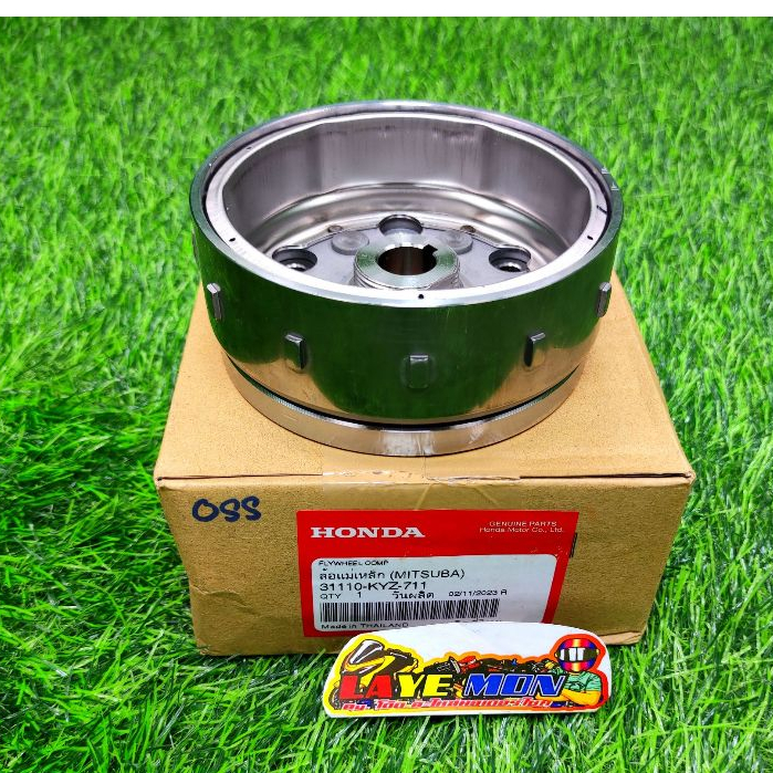 ล้อแม่เหล็ก จานไฟ แท้เบิกศูนย์ เอส4 Honda wave-125i เวฟ125ปลาวาฬ ปี2012-2018 ปลาวาฬ รหัสอะไหล่ 31110