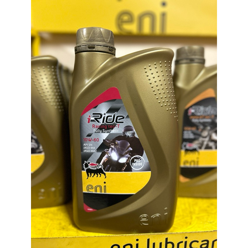 น้ำมันเครื่องมอเตอร์ไซค์ Ride moto 4T tec-T eni