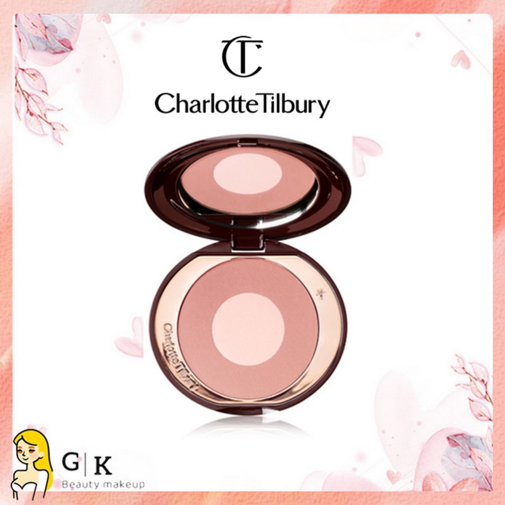 แท้ 100% Charlotte Tilbury CT Cheek to Chic Swish & Pop Blush 8g #Pillow Talk #First Love