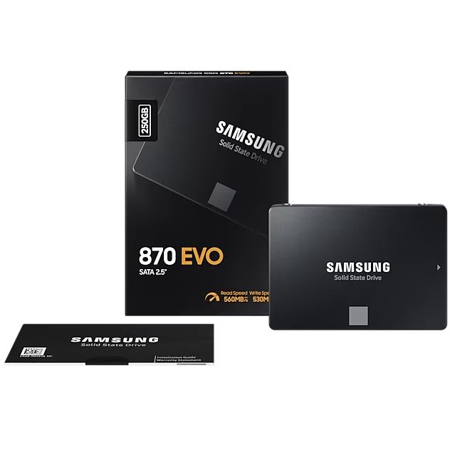 SAMSUNG 870 EVO 250GB SATA 2.5 : MZ-77E250BW SSD