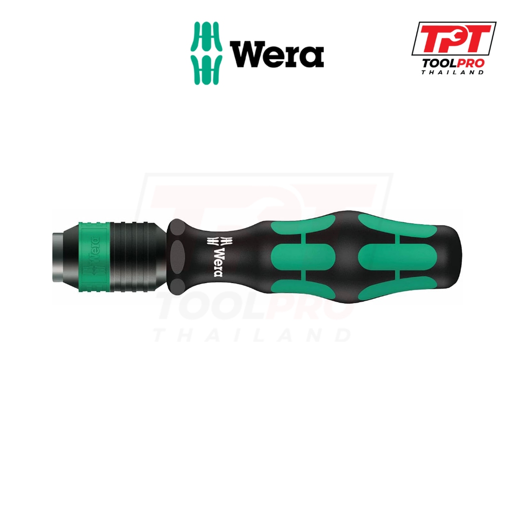 Wera ด้ามไขควง 90mm 813R Rapidaptor Bitholding Screwdriver (05051272001) 813 R