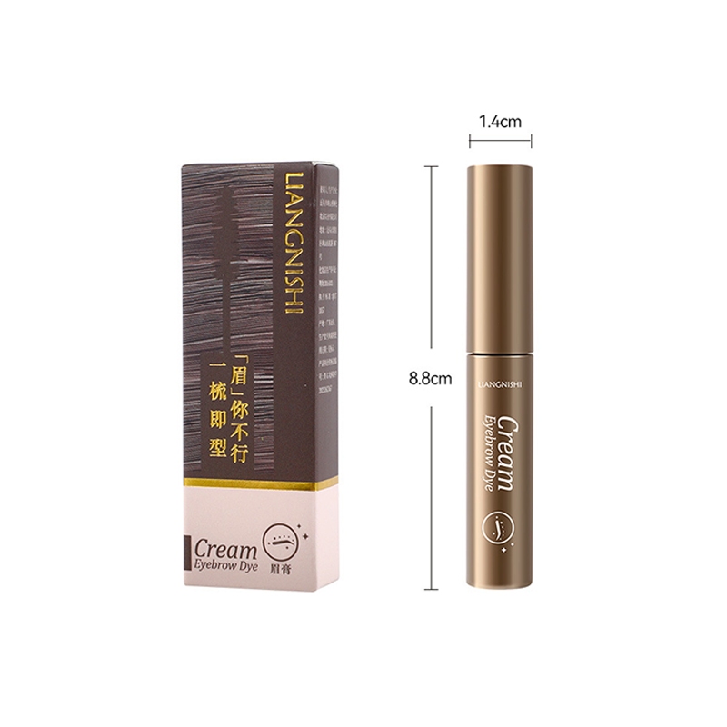 มาสคาร่าคิ้ว สามมิติ เรียบ สีน้ำตาล กันน้ำ กันเหงื่อ ติดทนนาน ไม่จางหาย - รูปที่ 4