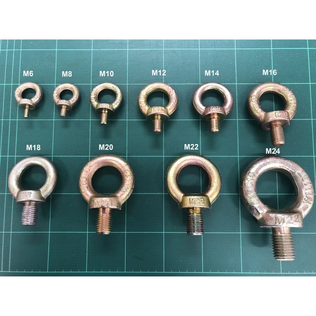 [M6-M12]อายโบล์ท ชุบซิงค์ เกลียวมิล / Eyebolt Zinc / M6 / M8 / M10 / M12