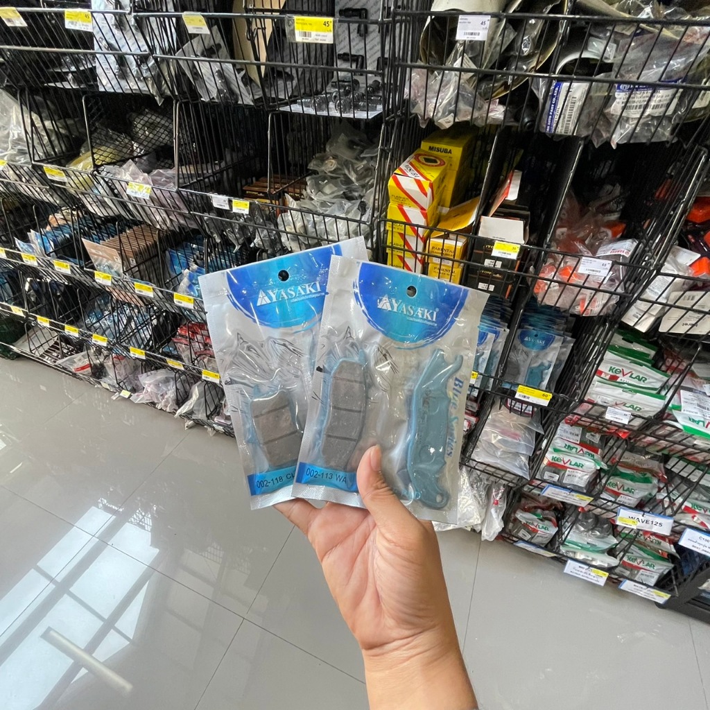 YASAKI ผ้าดิสเบรคหน้า-หลัง GPX DRONE GR/GN150-200 อย่างดี (หน้า 002-134) (หลัง002-135) - รูปที่ 3