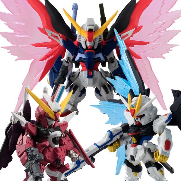 Bandai FW Gundam Converge Mobile Suit Gundam Seed Destiny 3 Piece Set 4570117910838 (Figure)