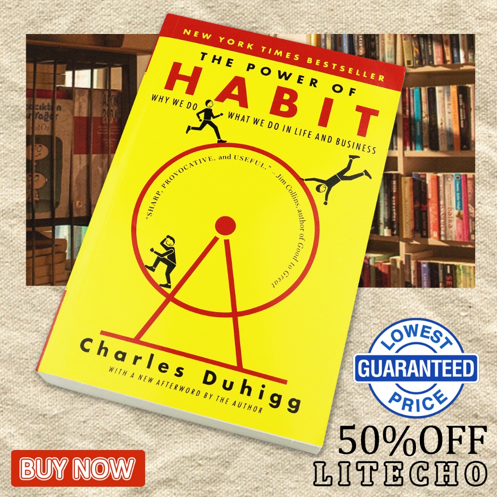 【English Book】The Power of Habit by Charles Duhigg Economic Management Books English Psychology Success Motivation Readi
