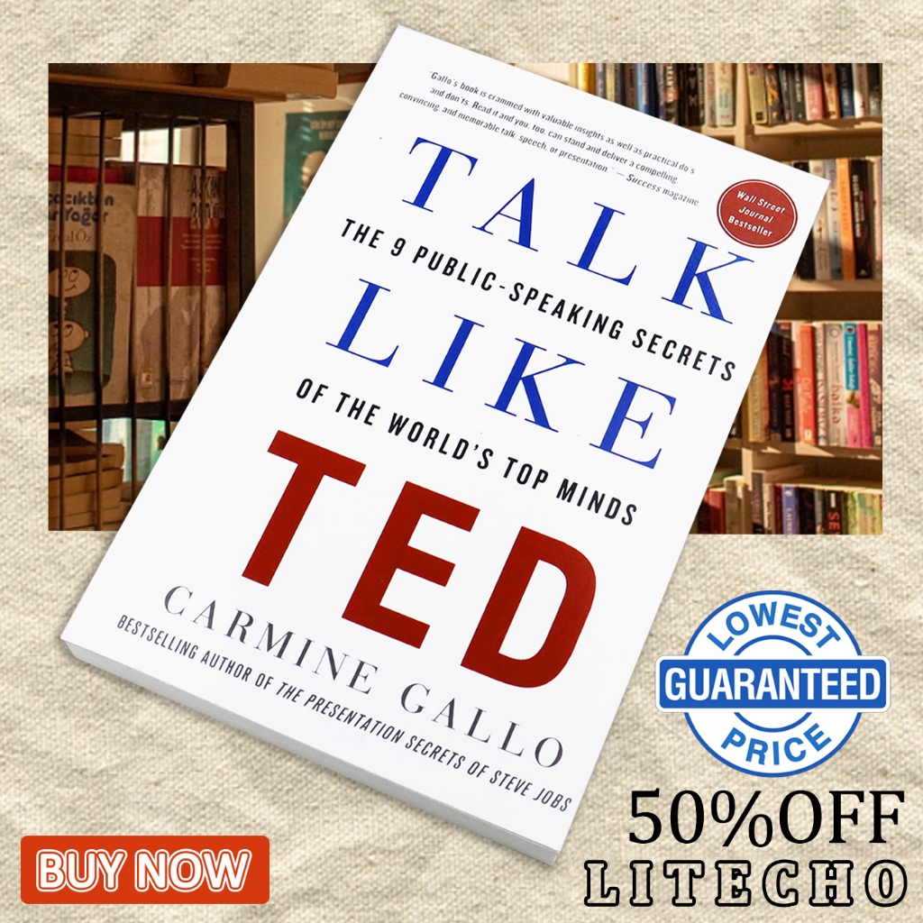 【English Book】Talk Like TED by Carmine Gallo Communication skills