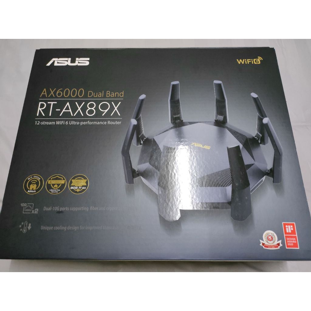 ASUS RT-AX89X (AX6000) Dual Band 12-stream WiFi 6 ของใหม่