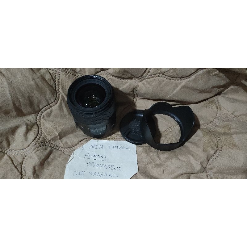 ขายเลนส์ Sigma Art 35mm f1.4 DG Mount Sigma SA ขาย 17,990 บาท