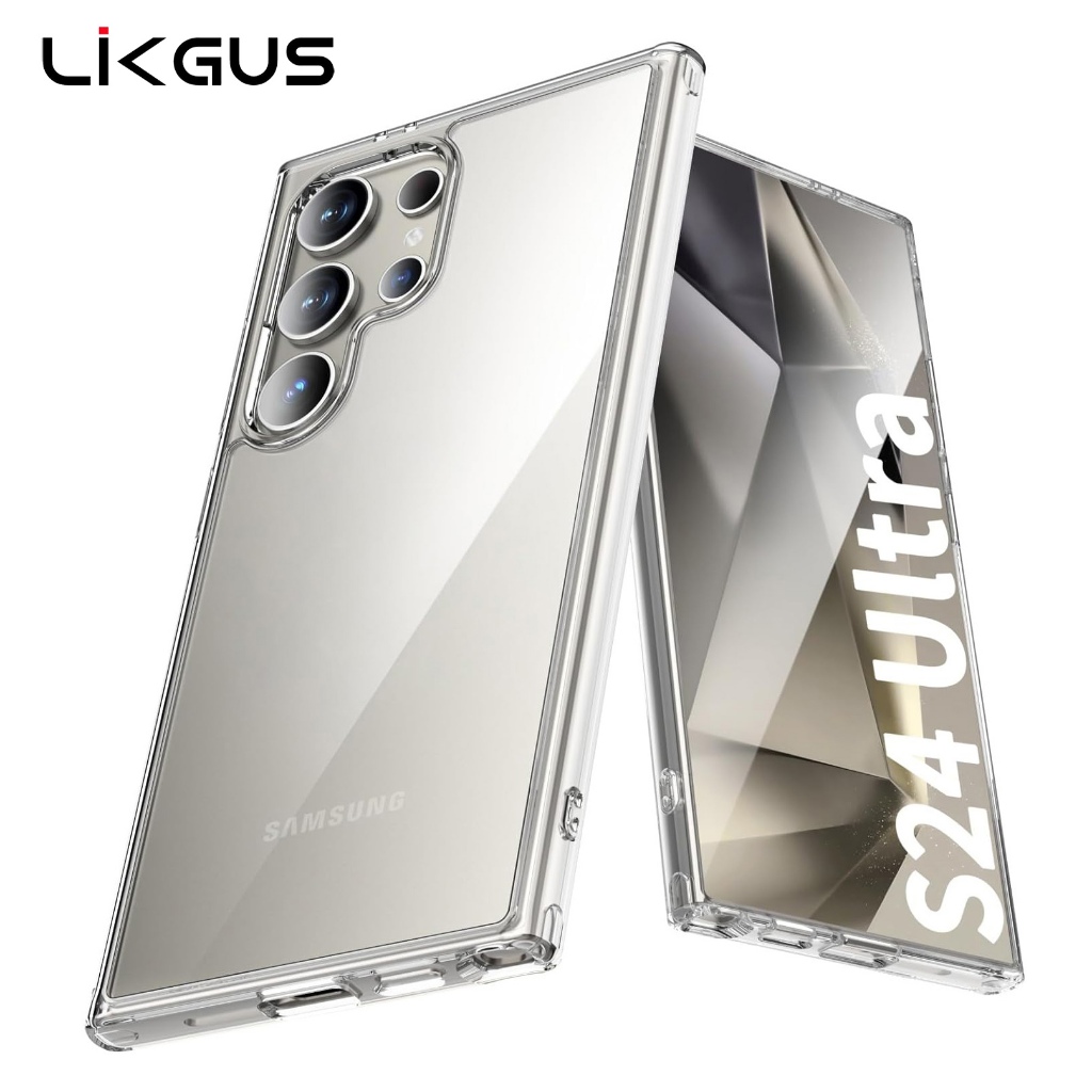 LIKGUS เคสใส Samsung S26 Ultra / S25 Ultra / S24 Ultra / S26Ultra / S25Ultra / S24Ultra เคสกันกระแทก ขอบนิ่ม ราคา ถูกที่สุด ดีลบีเคเค แกลเลอรีภาพที่ 3