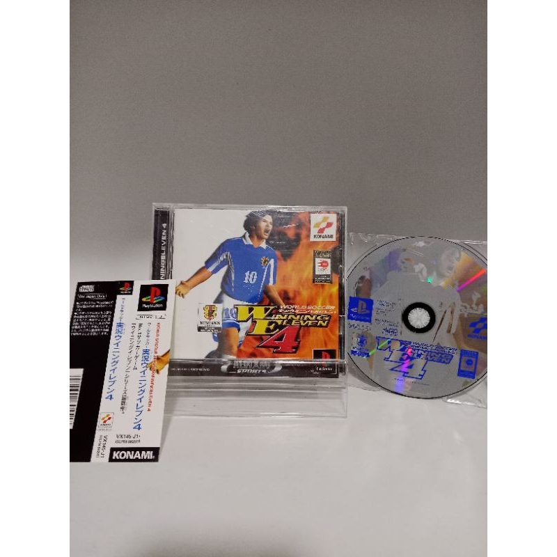 แผ่นเกมส์ Ps1 - Winning eleven 4 (Playstation 1) (ญี่ปุ่น)