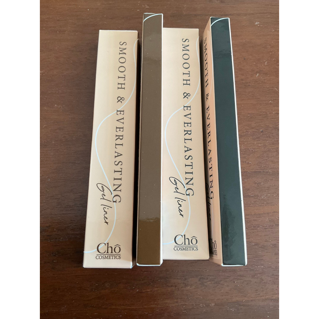 Cho smooth & everlasting #เจลไลเนอร์เนื้อดินสอทนเว่อร์(อายไลเนอร์โชว์ มี2สี)