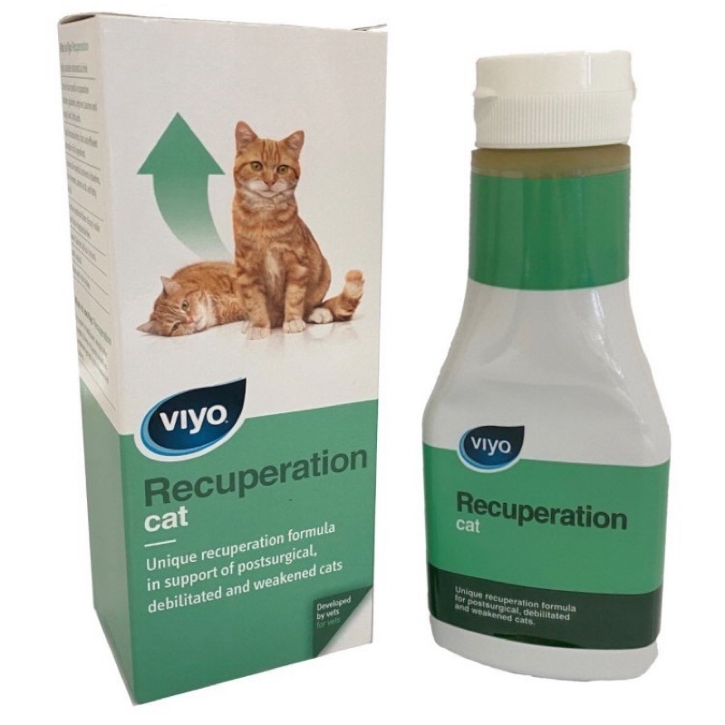 🐱🐈Viyo Recuperation cat อาหารเสริมสำหรับแมวป่วย ขวด150ml🐈