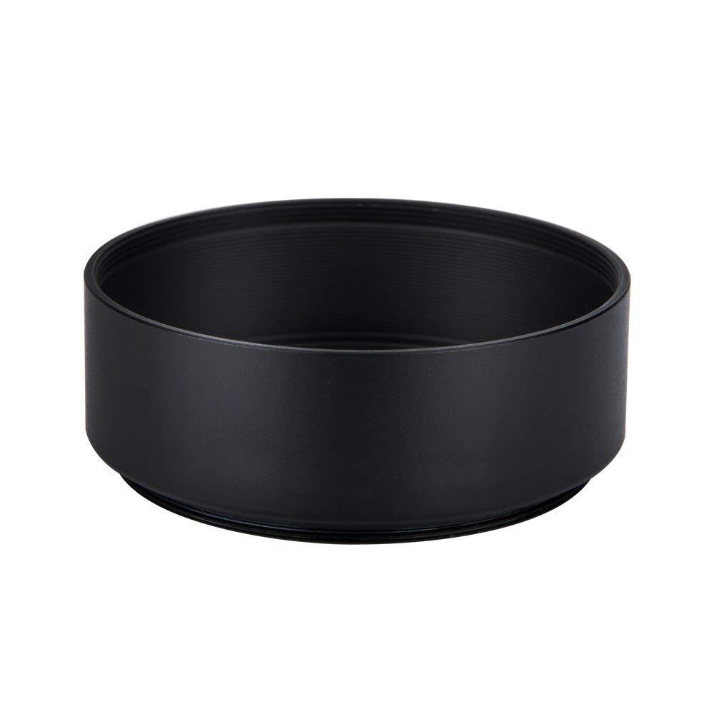 Standard 49mm Metal Lens Hood Cover for 49mm Filter/Lens