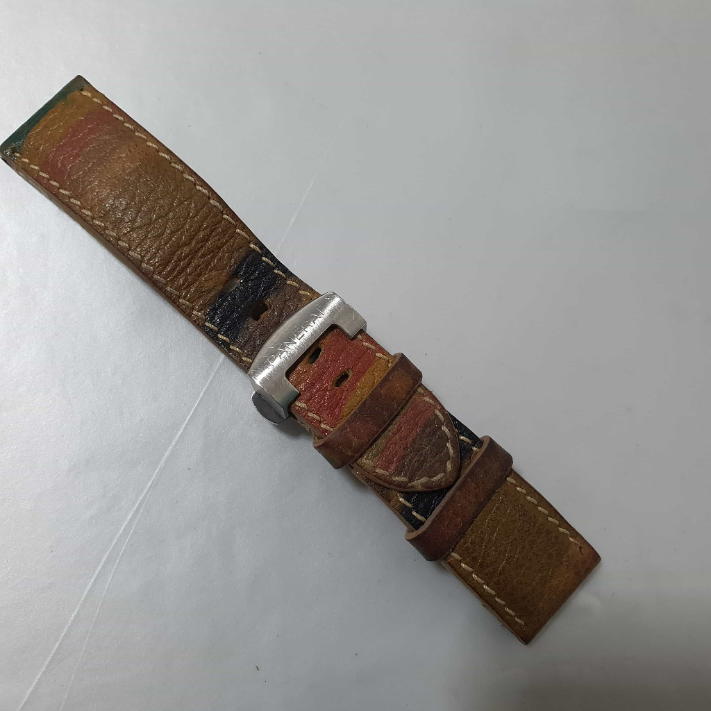 สายนาฬิกา Panerai x Paul Smith⚠️สินค้ามือสอง⚠️รบกวนอ่านก่อนนะคะ🙏🙏