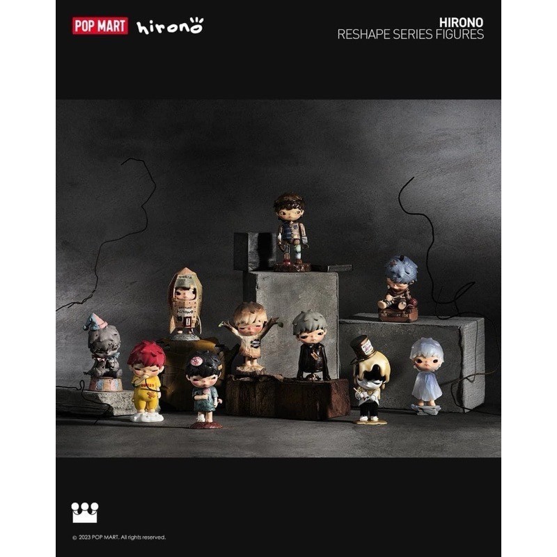 พร้อมส่ง แบบสุ่ม Model Pop Mart : Hirono Reshape Series Vol.5 งานลิขสิทธิ์ของแท้