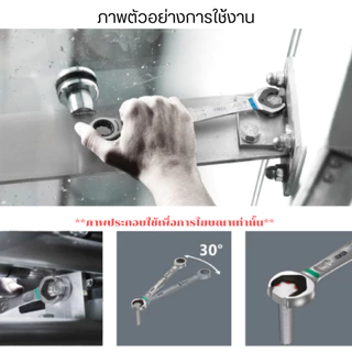 AD ประแจแหวนข้างปากตาย เบอร์ 20-32mm. ประแจ แหวนข้าง ปากตาย เหล็กชุบซิงค์ เหล็กกล้า ทนทาน คลายน็อต สกรู ลูกบล็อค ST