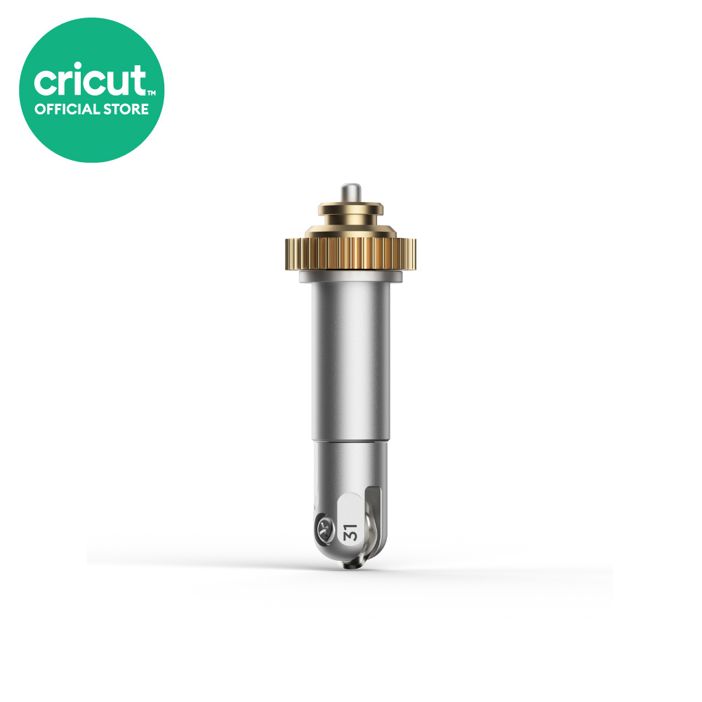 Cricut Wavy Blade Tip+QuickSwap Housing หัวตัดสำหรับสร้างรอยหยักพร้อม Housing ใช้กับเครื่องตัดรุ่น Cricut Maker 3
