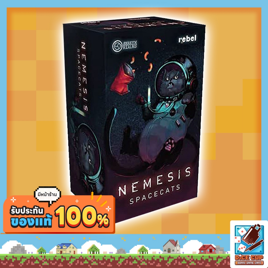 [ของแท้] Nemesis: Space Cats/ Lockdown: Space Cat Expansion Board Game