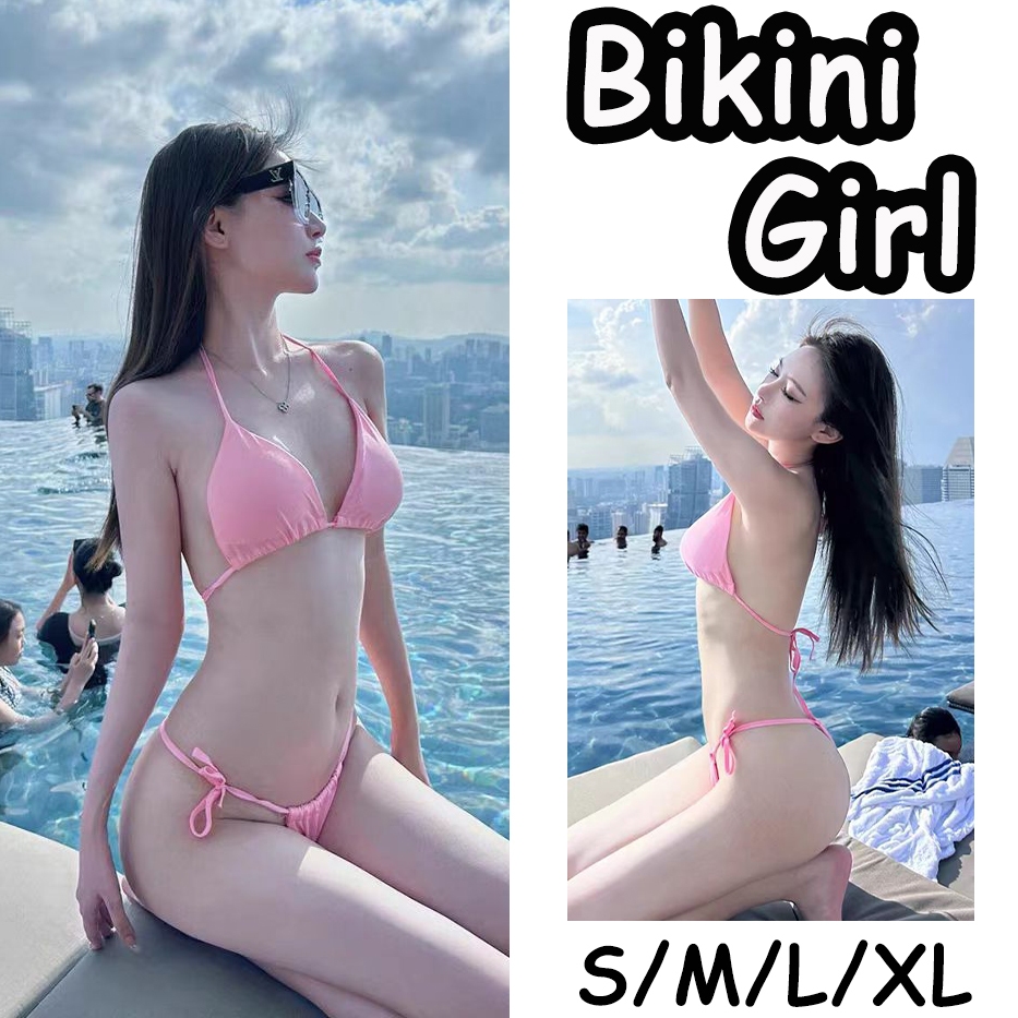 บิกินี่👙มีฟองน้ำ✨ราคาถูก🚚ส่งไวจากไทย1-3วัน#0043