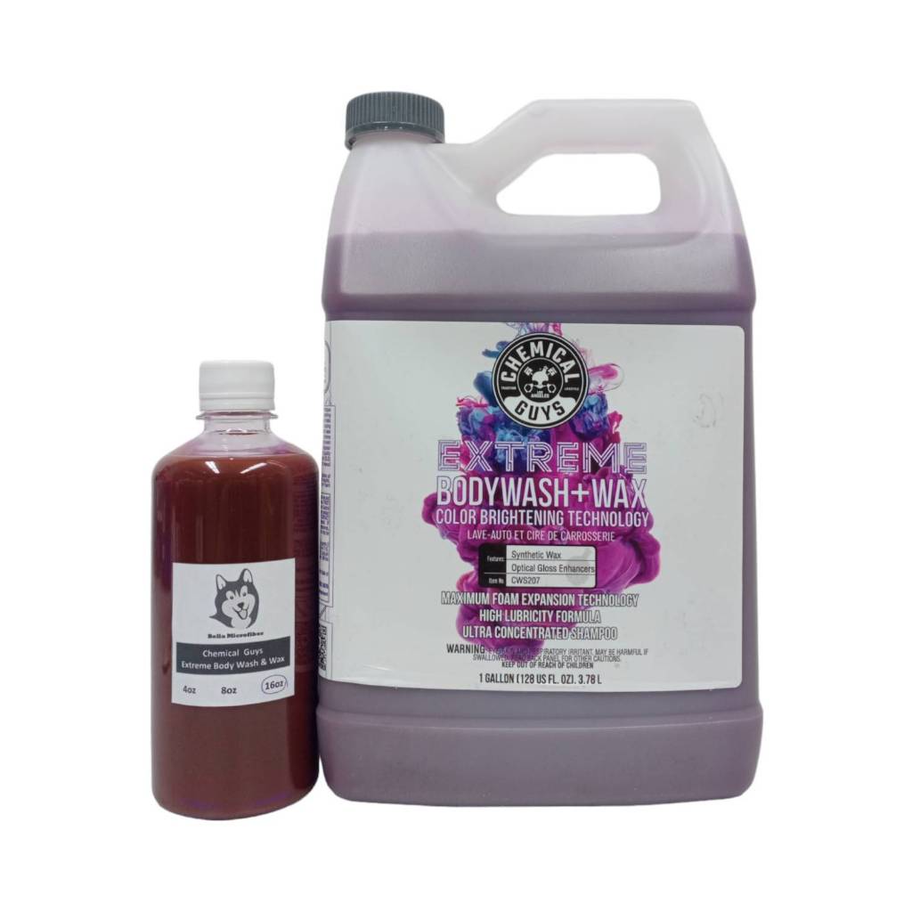 chemical guys extreme body wash and wax แชมพูล้างรถ แบบแบ่งจากแกลลอน