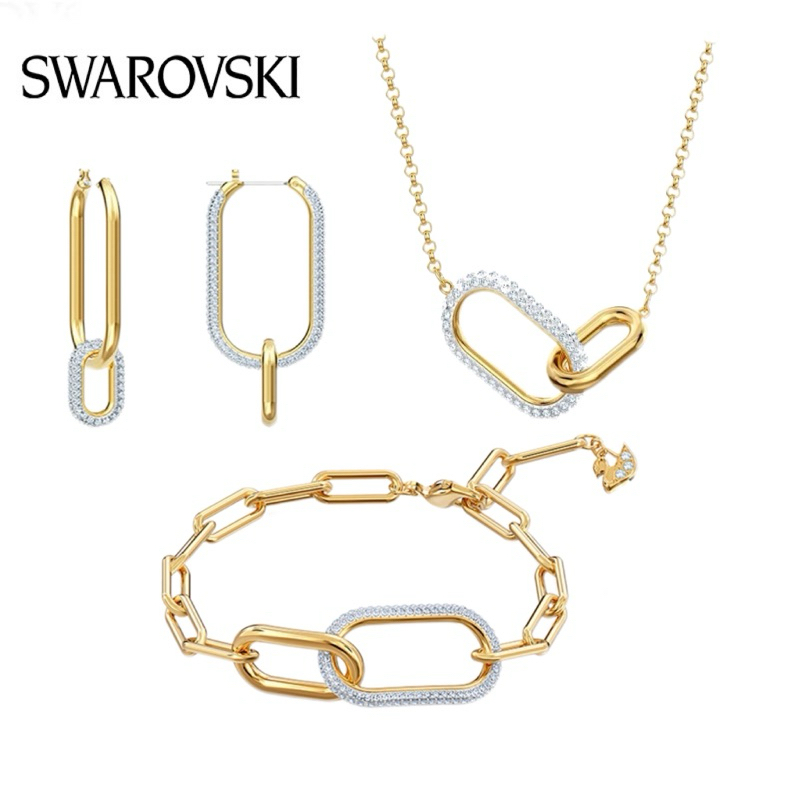สินค้าพร้อมส่งในไทย ของแท้100% Swarovski ของแท้ สร้อยคอSwarovski Swarovskiสร้อยคอ สร้อยคอผู้หญิง เครื่องประดับ ของขวัญ