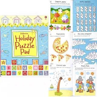 Usborne หนังสือกิจกรรม Activity book Doodle book ฝึกวาดรูป โยงเส้น จับคู่ภาพ ระบายสี