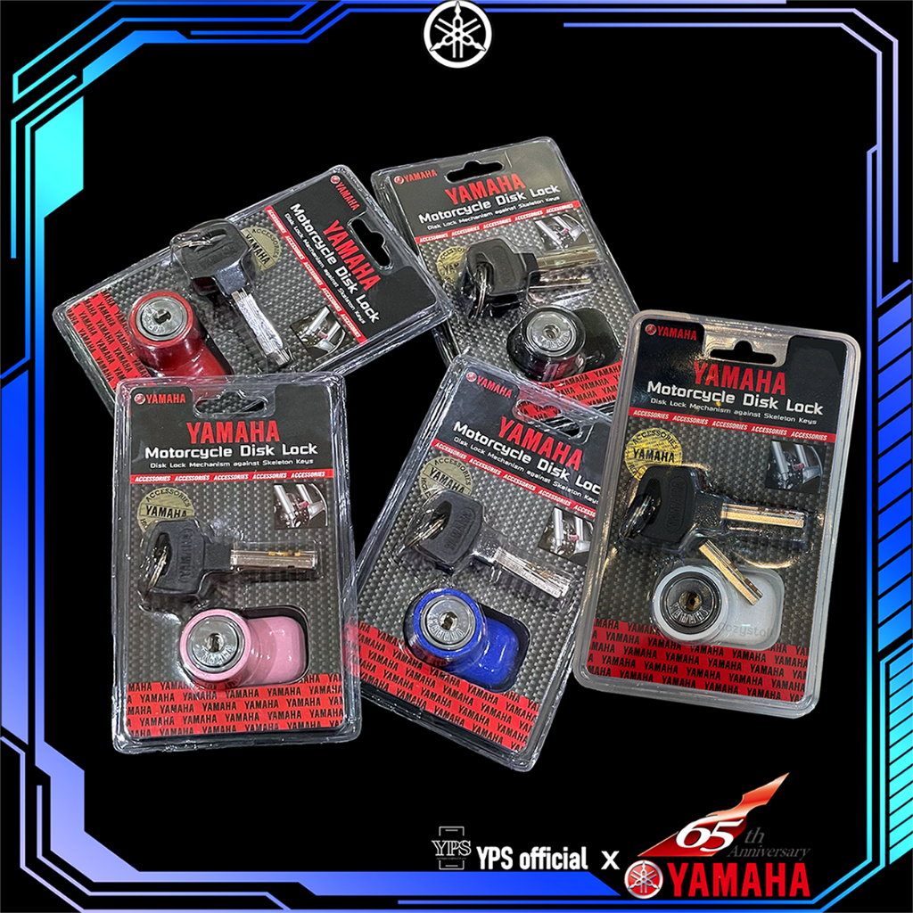 (พร้อมส่ง แท้ศูนย์)กุญแจล็อคดิสเบรคล้อ Yamaha