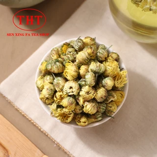 ชาเก๊กฮวยขาวหังโจวดอกตูมไม่ขม ไม่เปรี้ยว ไม่ฝาด Chrysanthemum Hangzhou 杭州胎菊 50g.