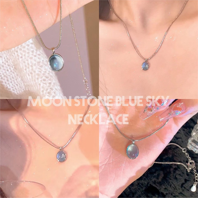 สร้อยคอ Moonstone blueprint จัดส่งทุกวัน