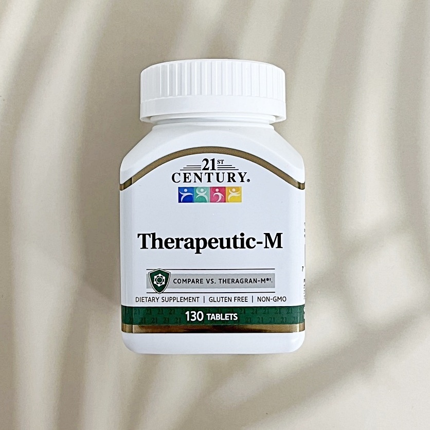 [21st Century®] Therapeutic-M Multivitamin Mineral 130 Tablets วิตามิน แร่ธาตุรวม