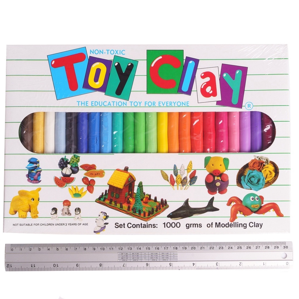 TOY CLAY ดินน้ำมัน ไร้สารพิษ Non-Toxic Modelling Clay/สินค้านี้ไม่สามารถสั่งร่วมกับสินค้าอื่นได้