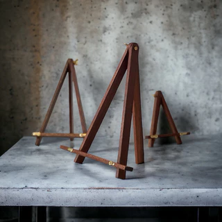 ขาตั้งไม้ ขาตั้งเมนู (Wooden easel stand)