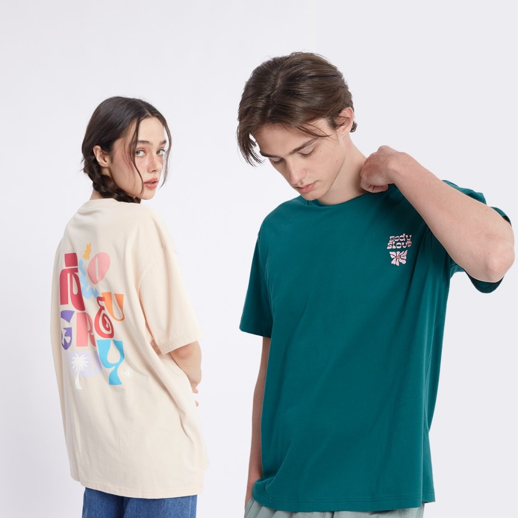 BODY GLOVE GRAPHIC T-SHIRT OVERSIZE Summer 2024 - เสื้อยืดทรงโอเวอร์ไซซ์รวมสี