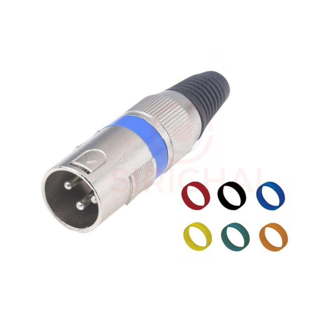 หัวแจ็ค XLR 3Pin (ตัวผู้) SRC0031