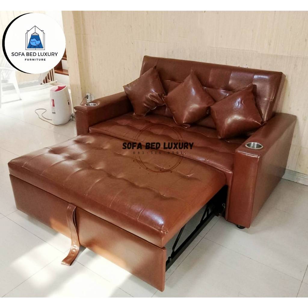 Sofa Single Bed ขนาด 1.6 เมตร ( ผ่อนชำระ )
