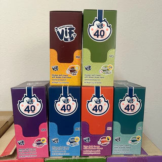 สุดคุ้ม!! ขนมแมวเลีย VIF Soft Cream ยกกล่อง 40 ซอง [ไม่มี Token สติ๊กเกอร์ชิงโชค]